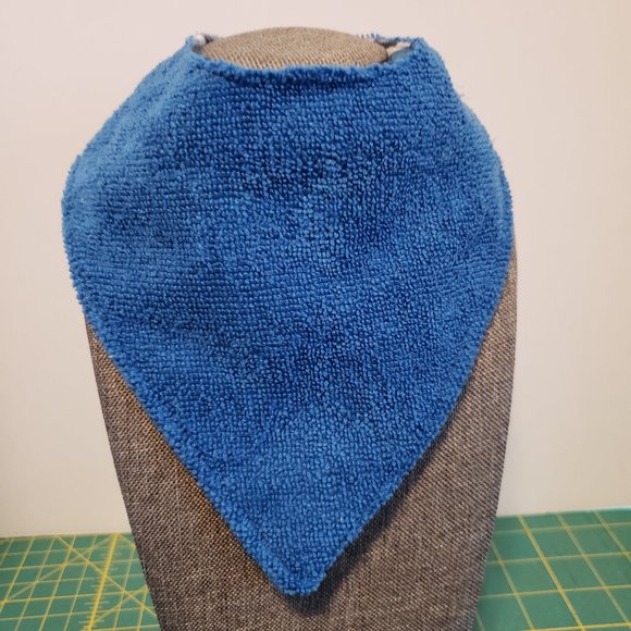 Handmade Lined Baby Drool Bandanas Set Of 3 - Picture 9 of 9